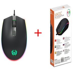 Professional Wired Rgb Colorful Gaming Mouse 4 Programmable
