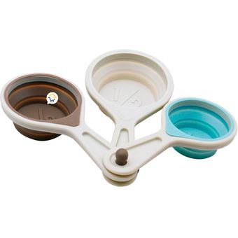 Cucharas Medidoras Plegables x3 Taza Porcionera Cocina DH1431 – Cómpralo en  casa