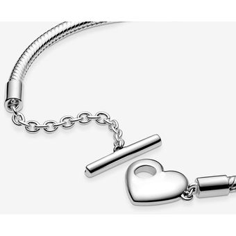 925 Pulsera De Encanto De Plata Esterlina Rosa Margarita De 