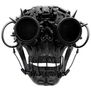 Máscara Steampunk Retro Disfraz De Halloween Antifaz Negro