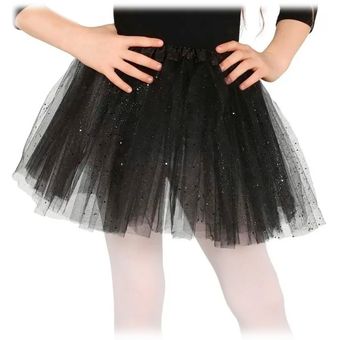 Falda tutu negro ballet, Moda de Mujer