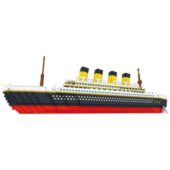 Bloque Titanic Barco Juguetes Crucero Modelo Barco DIY 