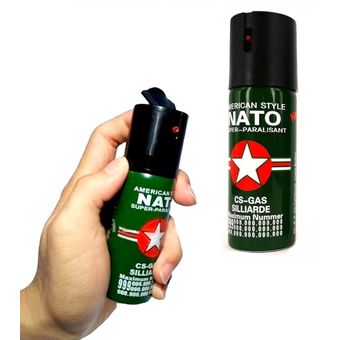 Gas Pimienta Spray 60ml Defensa Personal Protección Rojo GENERICO