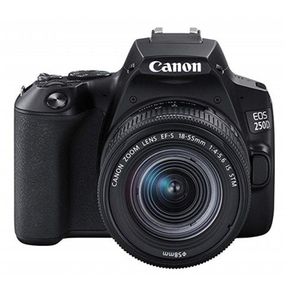 Cámara Canon Eos 250D 24,1 Mpx 4k Kit 18-55mm  - Negro