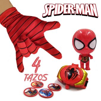 Spiderman Guante Reloj Lanza Tazos Juguete Super héroes | Linio Colombia -  GE063TB05CY87LCO