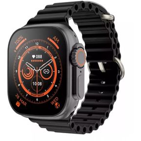 P36 Smartwatch Mujer, Reloj Inteligente Depo + Correa Negra