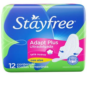 Toalla Higiénica Stayfree® Adapt Plus 12 Und