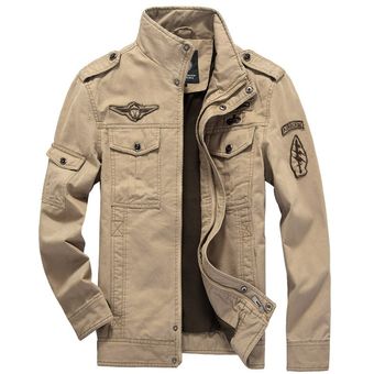 militar de algodón para hombre otoño estilo soldado chaquetas militares para hombre marca Slothing cazadora grande para hombre M-6XL HON | Linio México - GE598FA0U80YJLMX