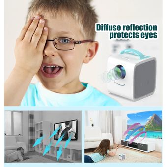 Mini Proyector LED Kids Story 700 Lumens HDMI 1080P HD Q2 – COLMETECNO