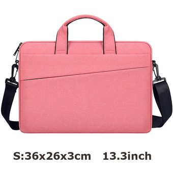 Bolsa impermeable para ordenador portátil maletín de hombro para Ma 