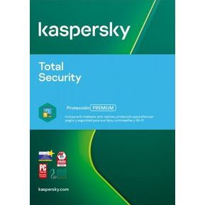 Antivirus Kaspersky Total Security 2023 Key 1 Year / 1 Devic...