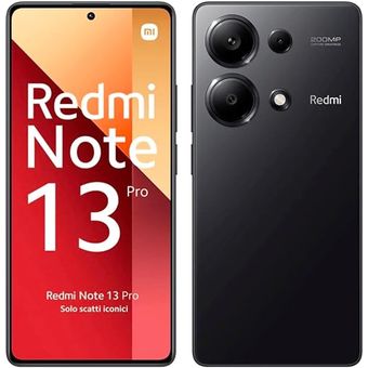 Móvil Xiaomi Redmi Note 13 5G 8Gb 256Gb 6.67 Negro