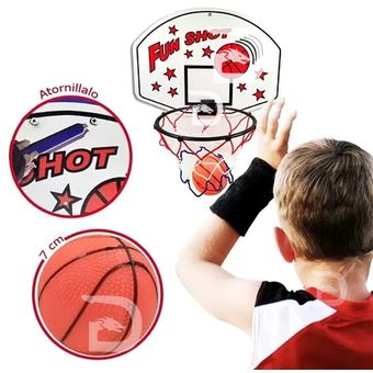 Cancha Canasta Baloncesto Basketball Mini Juguete Infantil