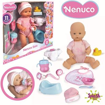 Muneca Bebe Nenuco Sara Con Accesorios Sodexo Mexico Ne302tb117ln3lmx