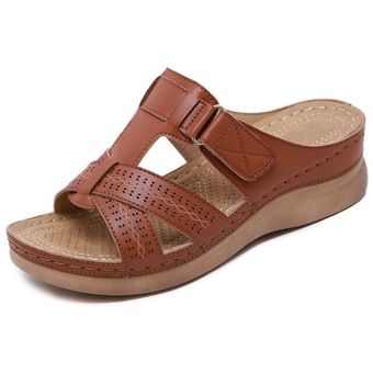 Sandalias de cuña de verano para mujeres sandalias sandalias 