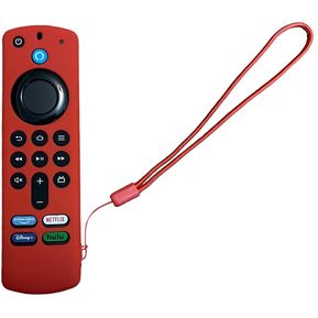Funda Compatible Con Amazon Fire TV Stick 4K 2021 Rojo