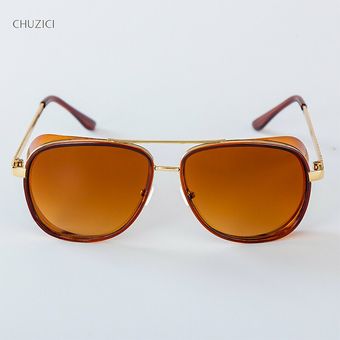 Chu Tsz Iron Man Downey Gafas De Sol Personalidad Retro Y De 