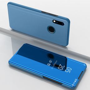 Funda De Chapado Espejo Para Huawei P Smart (2019)-Azul