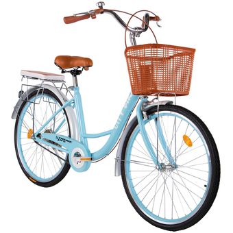 Bicicleta paseo femenina La Tiendita Paseo Full R26 frenos v