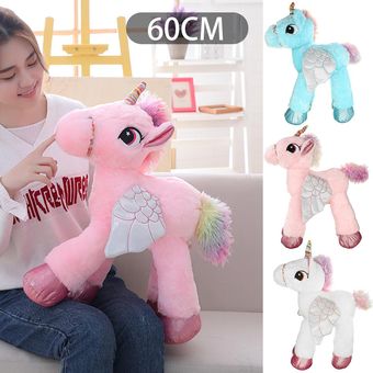 pony de peluche gigante