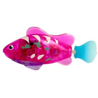 novedad de tanque de pesca juguetes de baño decorativos Pez electrónico divertido para nadar juguete de mascota con batería activada 