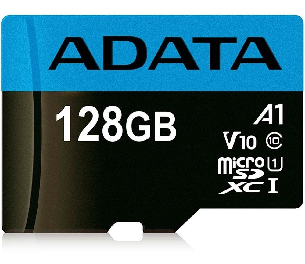 Memoria Micro SDXC 128GB ADATA Clase 10 Juegos A1 Video Full HD V10