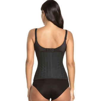 Zen Zen Faja Colombiana De Latex con 25 Varillas de Acero Flexible y  Extensor para 3 ojillos adicionales para ajuste (Negro, Medium) :  : Ropa, Zapatos y Accesorios