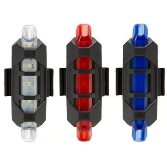 Linterna LED ultra potente recargable USB de alta potencia Waterp Rojo  Verde