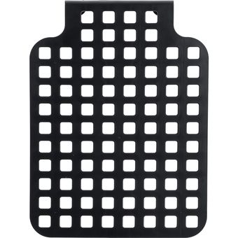 Titular de plástico 3 compartimentos de cuchara de cocina palillos cesta jaula Organizador-Black 