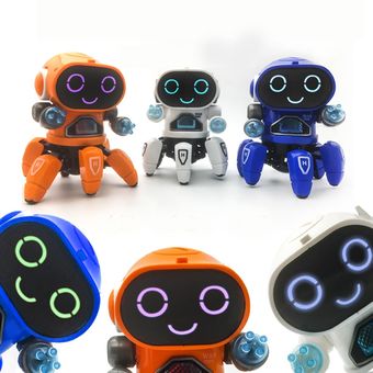 Música Electrónica Control Remoto Luz Robot Juguete Regalo Reino Unido Stock Nuevo Niños 