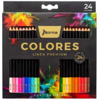 Comprar Lapices De Colores Norma Caja-24 Unidades