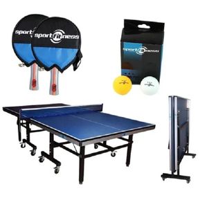 Mesa Ping Pong Profesional Plegable Raquetas GENERICO