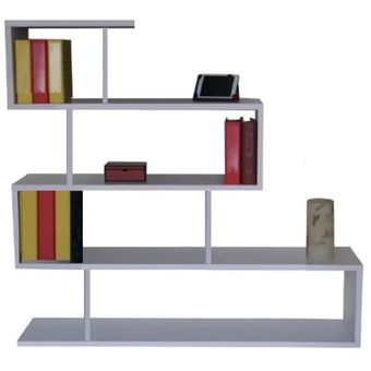 Biblioteca Mueble Sujeta Libros Mostrador Recibidor Minimalista