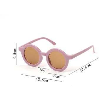 gafas de sol de estilo Retro para niños y niñas,lentes de 