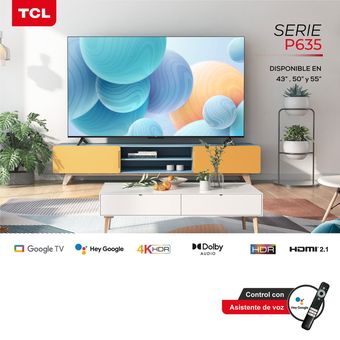 TCL - TCL Smart TV 43 Pulgadas LED 43P635 UHD GoogleTV