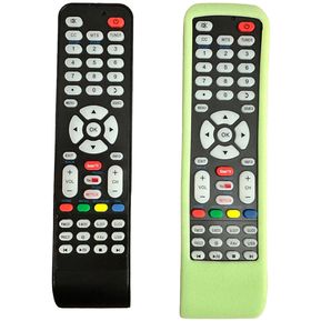Control Letras Azules Compatible Con Atvio Smart Tv +Funda