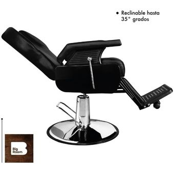 Sillon Barberia Barbero Peluqueria Estetica Barberia Negro Estilistas