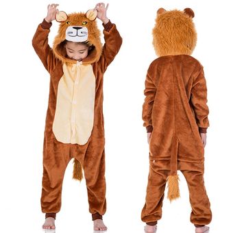 mono de disfraz de c Pijama de unicornio para niños ropa de dormir 