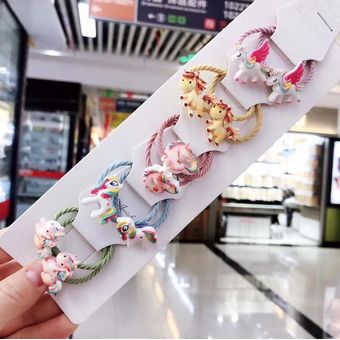 accesorios de goma para el cabello cinta para la cabeza diadema Bandas de goma para el cabello para niños y niñas 