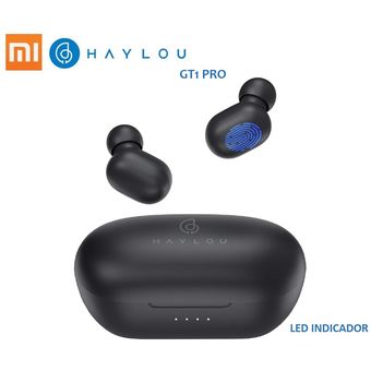 audífonos inalámbricos xiaomi haylou gt1 negro