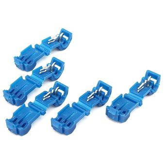 Conectores de cable rápido aislados de 5 piezas azul calib 