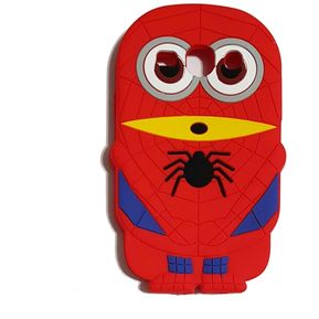 Funda Silicona Minion Spiderman Samsung Core Plus