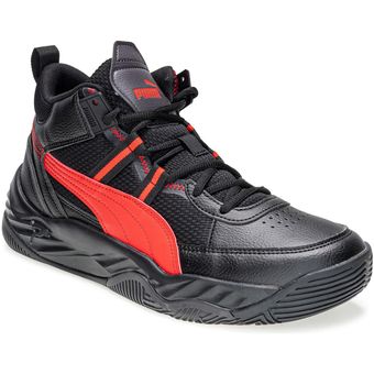 Zapatillas Deporte Rebound Joy Rojas Y Negras Puma