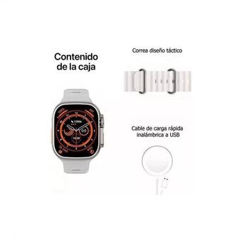 Smartwatch Series 7 Reloj Inteligente Mujer Blanco GENERICO