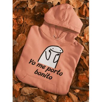 Buzo para mujer Me Porto Bonito color Salmon con capota