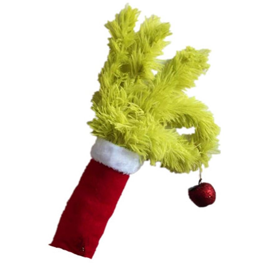 Decoraciones de árboles de Navidad Grinches juguetes Falsos adornos