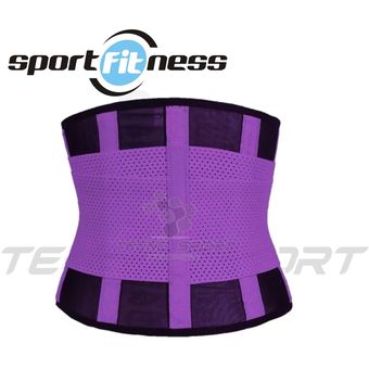 Faja Cinturilla Sport Fitness Doble Ajuste Moldeadora Gym