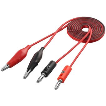 Prueba de la sonda de cocodrilo Cable de enchufe de plátano de plátano para  multímetro digital | Linio México - GE598HL1IEYQZLMX