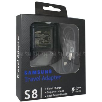 Cargador Samsung 65W Carga Super Rapida - Negro