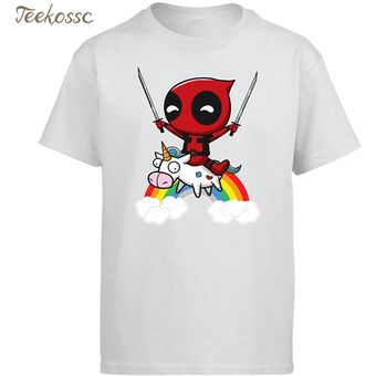 Camiseta de Camiseta divertida de Deadpool para hombre Camiseta de marca de camisetas para hombre 